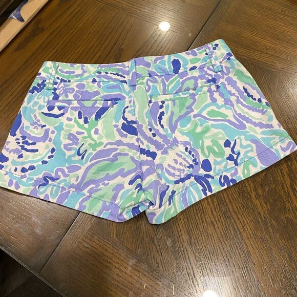 Lilly Pulitzer The Walsh Shorts Purple size 2 - Picture 3 of 8